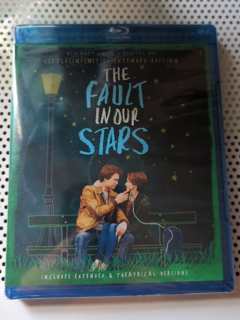 The Fault in Our Stars Blu-Ray + DVD + Digital HD New Sealed